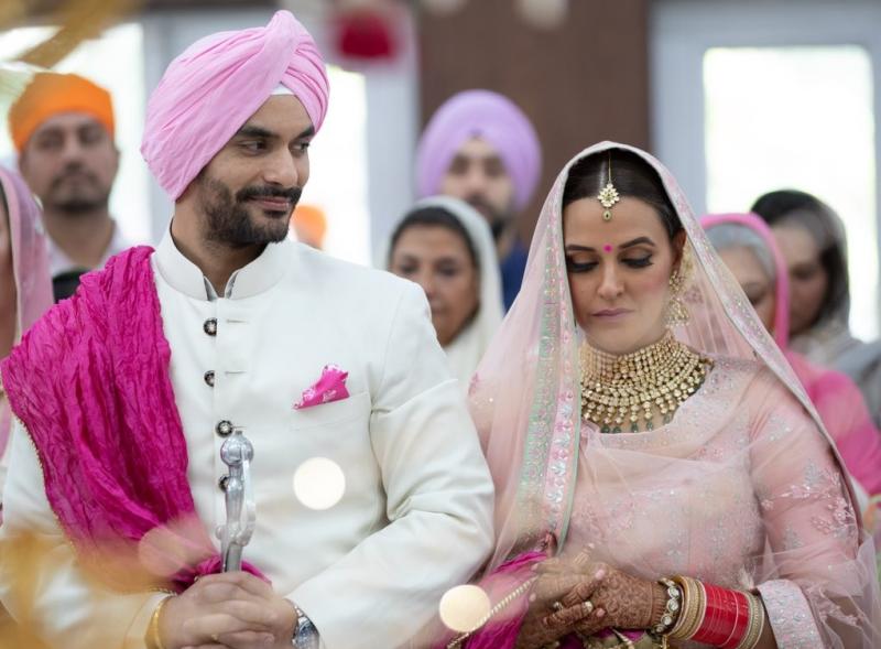 Neha Dupiya married with Tv star Angad bedi